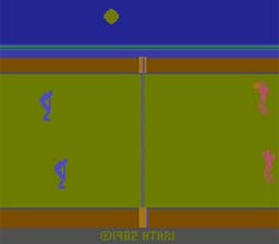 RealSports Volley Ball Atari 2600 Screenshot 1