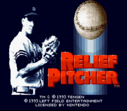 Relief Pitcher SNES Screenshot 1