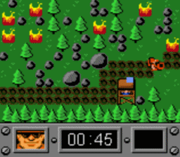 Rescue Heroes: Fire Frenzy GBC Screenshot 3