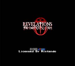 Revelations The Demon Slayer Gameboy/Gameboy Color Screenshot 1