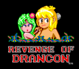 Revenge of Drancon Gamegear Screenshot 1