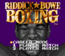 Riddick Bowe Boxing screen shot 1 1