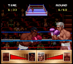 Riddick Bowe Boxing SNES Screenshot 3