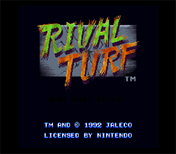 Rival Turf! SNES Screenshot Screenshot 1