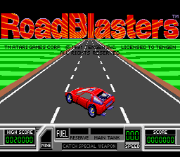 Road Blasters Genesis Screenshot Screenshot 1