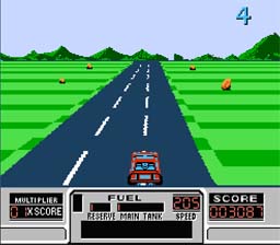 Road Blasters NES Screenshot 2
