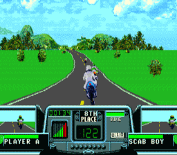 Road Rash 3 Genesis Screenshot Screenshot 2