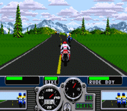 Road Rash Genesis Screenshot Screenshot 3