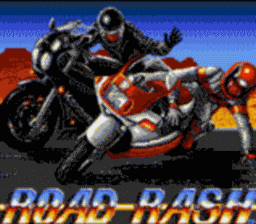 Road Rash Gamegear Screenshot Screenshot 1