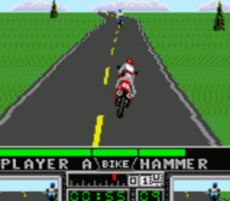 Road Rash Gamegear Screenshot 2