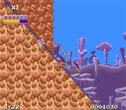 Road Runner's Death Valley Rally SNES Screenshot 2