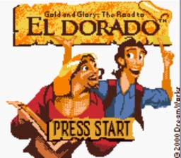 Road to El Dorado Gameboy/Gameboy Color Screenshot 1