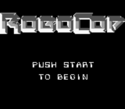RoboCop Gameboy Screenshot 1