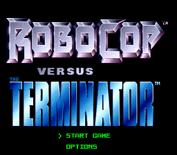 RoboCop vs. Terminator Sega Genesis Screenshot 1