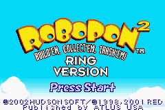 Robopon 2 Ring Version GBA Screenshot Screenshot 1