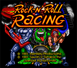 Rock 'n Roll Racing screen shot 1 1