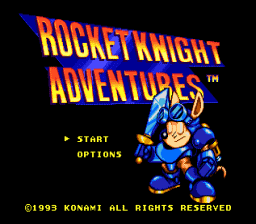 Rocket Knight Adventures screen shot 1 1