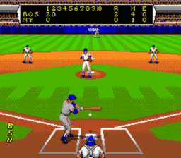 Roger Clemen's MVP Baseball Genesis Screenshot Screenshot 4