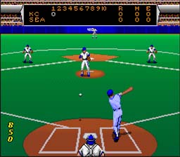 Roger Clemens' MVP Baseball SNES Screenshot 2
