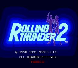 Rolling Thunder 2 Sega Genesis Screenshot 1