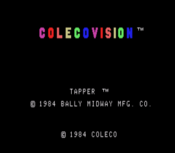 Root Beer Tapper Colecovision Screenshot 1