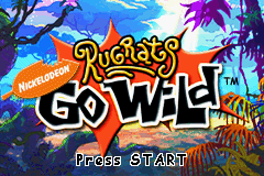 Rugrats Go Wild Gameboy Advance Screenshot 1