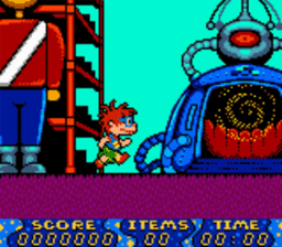 Rugrats: Time Travelers Gameboy/Gameboy Color Screenshot 2