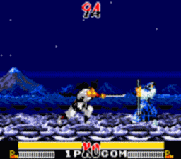 Samurai Showdown Gamegear Screenshot Screenshot 2