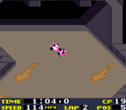 San Fransisco Rush 2049 GBC Screenshot Screenshot 2