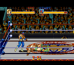 Saturday Night Slam Masters Genesis Screenshot 2