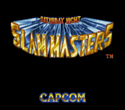 Saturday Night Slam Masters SNES Screenshot 1