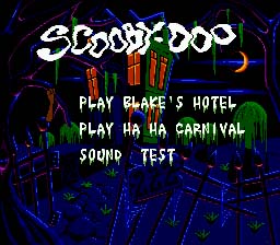 Scooby Doo Mystery Sega Genesis Screenshot 1