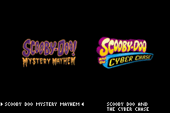 Scooby Doo: the Cyber Chase, Mystery Mayhem Gameboy Advance Screenshot 1