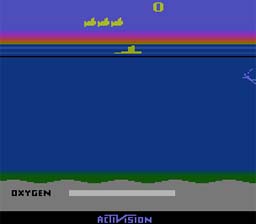 Seaquest Atari 2600 Screenshot 1