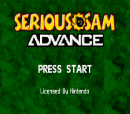 Serious Sam GBA Screenshot 1