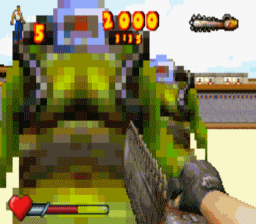 Serious Sam GBA Screenshot Screenshot 2