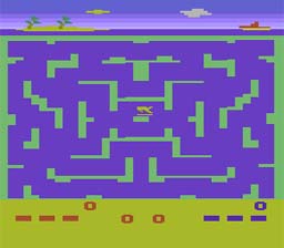 Shark Attack Atari 2600 Screenshot 1