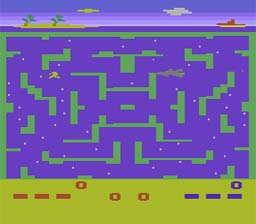 Shark Attack Atari 2600 Screenshot 2