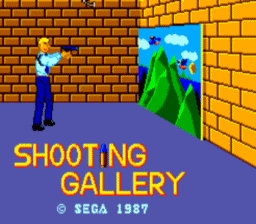 Shooting Gallery Master System Screenshot 1