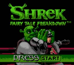 Shrek: Fairy Tale Freakdown Gameboy/Gameboy Color Screenshot 1
