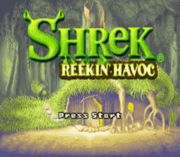 Shrek: Reekin' Havoc GBA Screenshot Screenshot 1
