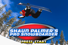 Shuan Palmer's Pro Snowboarder GBA Screenshot Screenshot 1