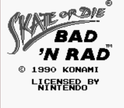 Skate or Die: Bad & Rad GB Screenshot 1