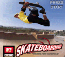 Skateboarding Featuring Andy MacDonald GBC Screenshot Screenshot 1