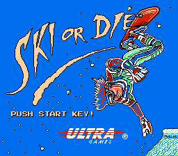 Ski or Die NES Screenshot 1