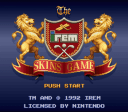 Skins Game SNES Screenshot 1