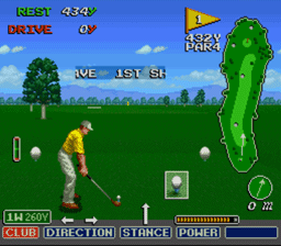 Skins Game SNES Screenshot 2
