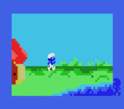 Smurf Paint 'n' Play Workshop Colecovision Screenshot 2