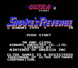 Snake's Revenge NES Screenshot 1