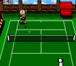 Snoopy Tennis GBC Screenshot Screenshot 2